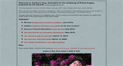 Desktop Screenshot of pillowangel.org